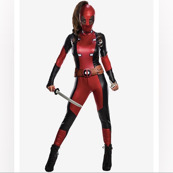 Marvel Pants - Female Deadpool Costume